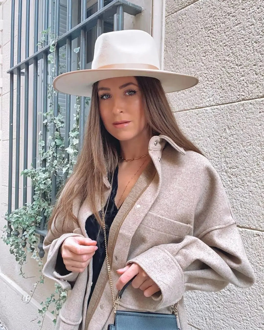 Julianna - Veste Vintage souple avec grandes poches