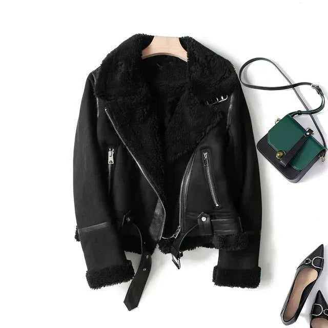 Rebecca - Manteau de fourrure vintage