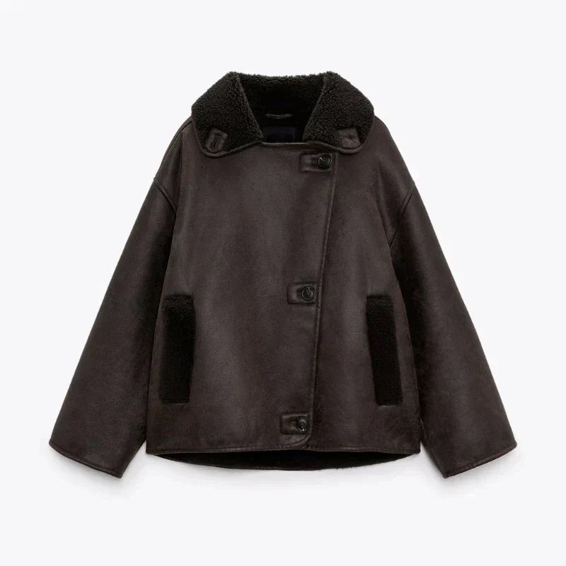 Antonella - Veste vintage chaude