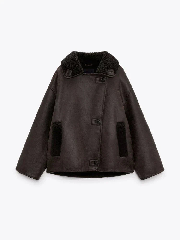Antonella - Veste vintage chaude