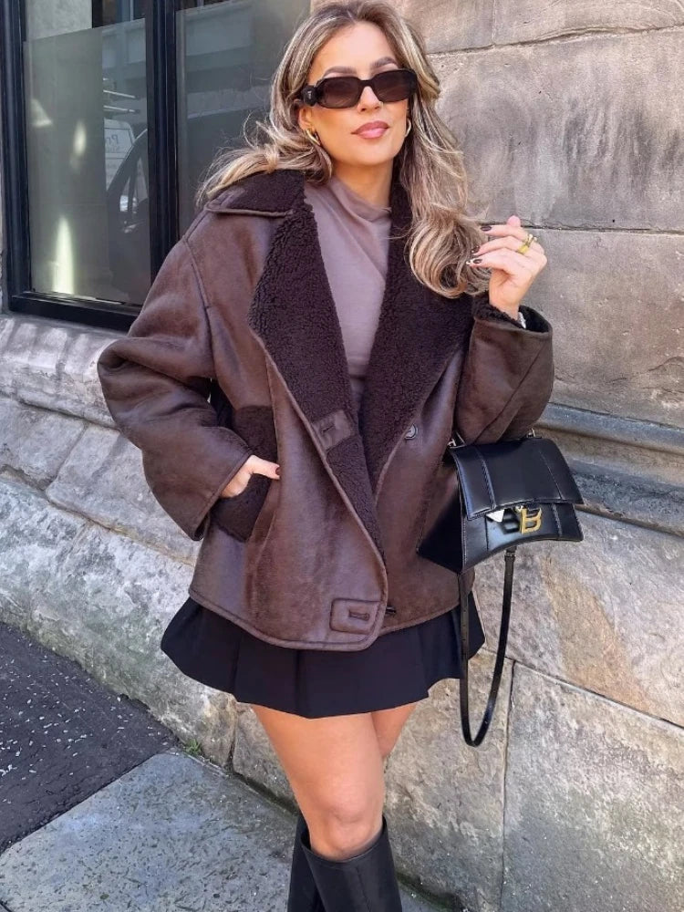 Antonella - Veste vintage chaude