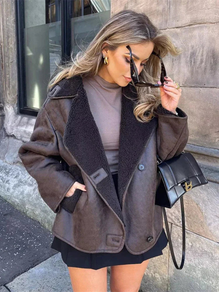 Antonella - Veste vintage chaude