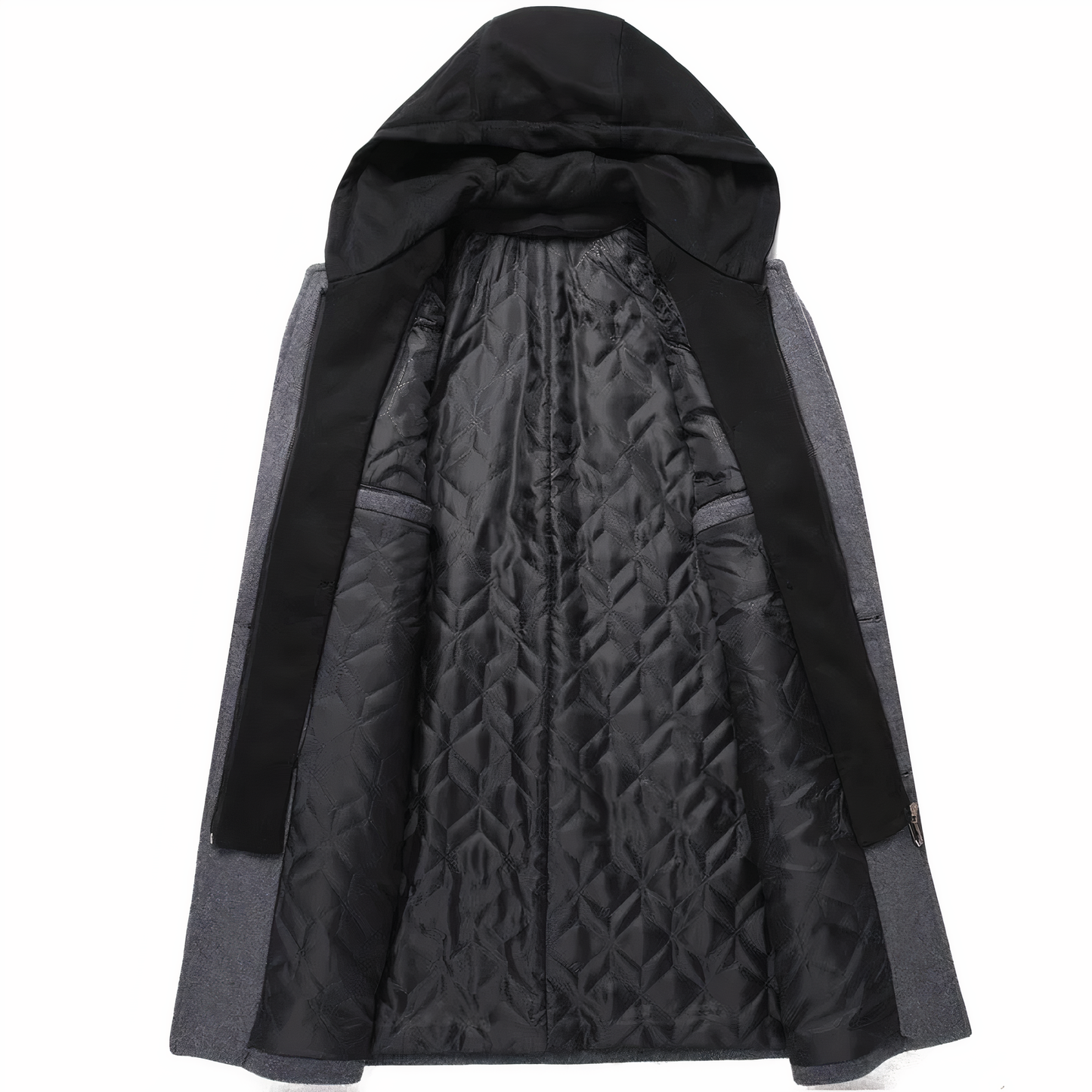 Lucas - Trench-coat en laine pour homme