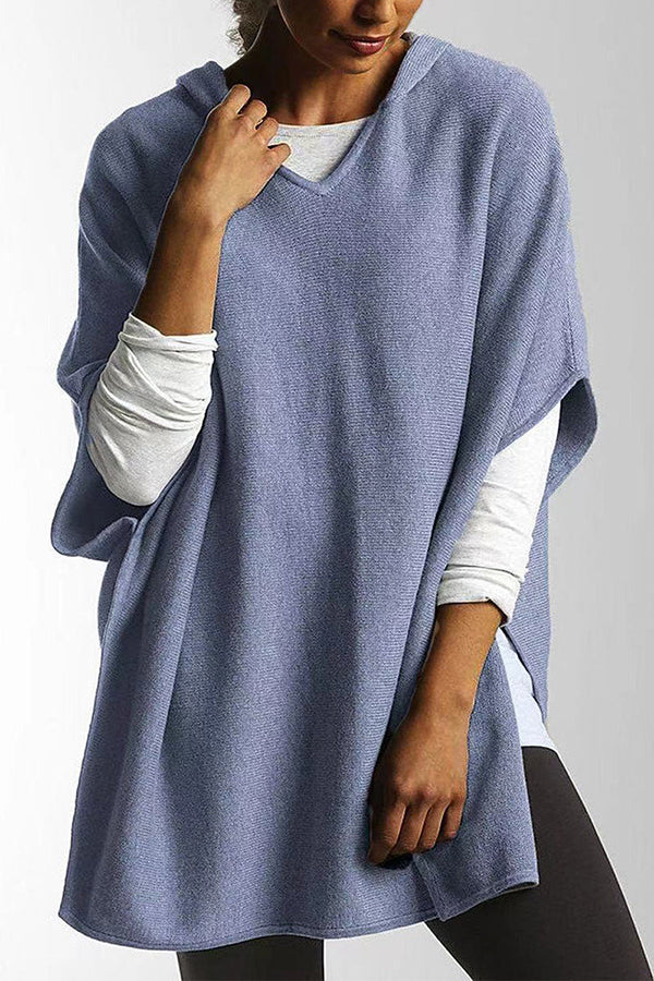 Daphné | Blouse Décontractée à Manches Amples Fendue sur les Côtés