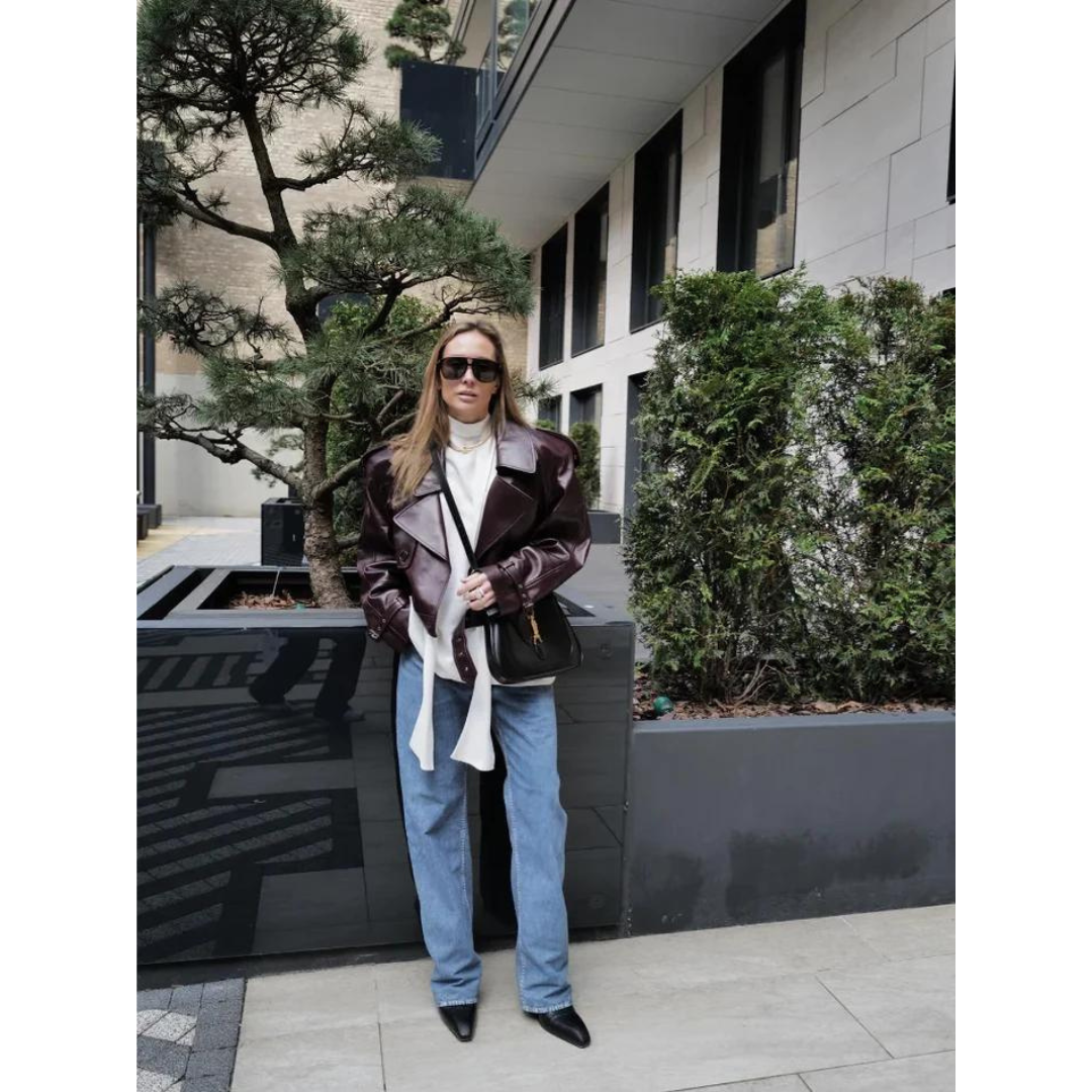 Jazzy - Veste croisée élégante