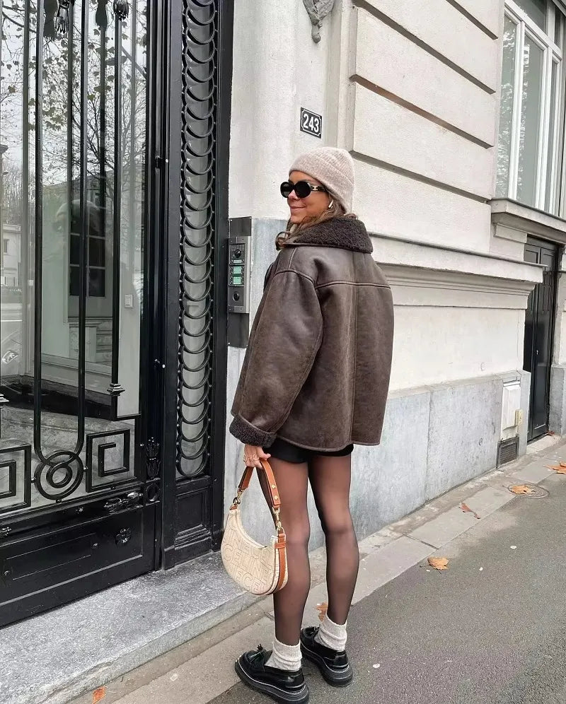 Manteau d'hiver confortable pour femmes