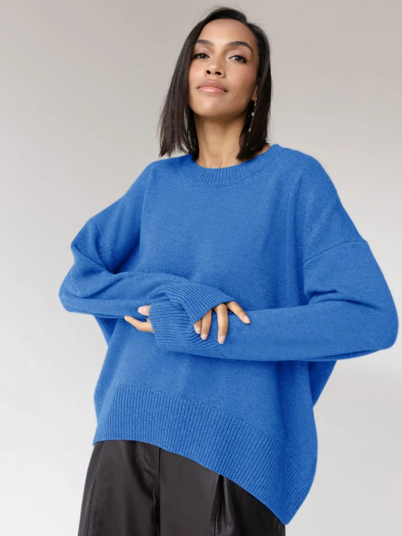 Élise  - Pull à col rond pour femmes