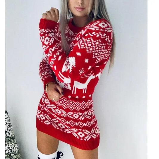 Robe en tricot douce pour femmes - Projet Paris - Confort ultime et élégance