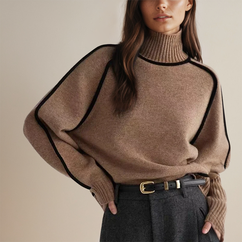 Lina | Pull à col roulé