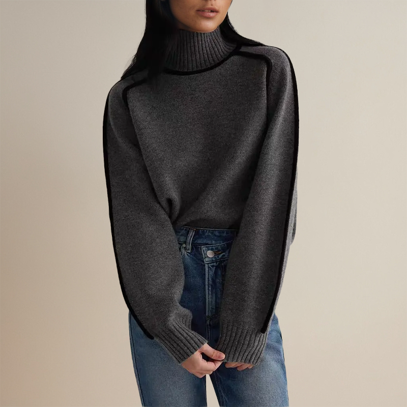 Lina | Pull à col roulé