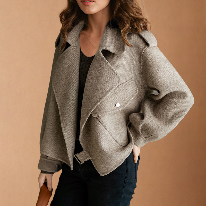 Amilyn - Veste en laine tendance