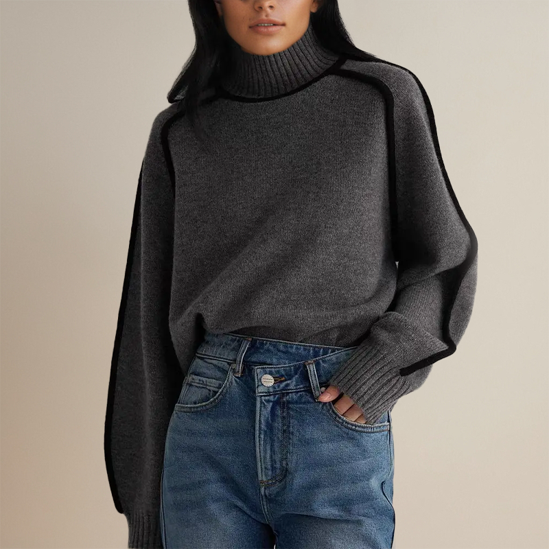 Lina | Pull à col roulé