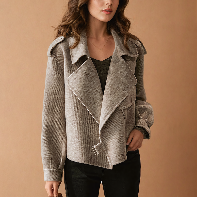 Amilyn - Veste en laine tendance