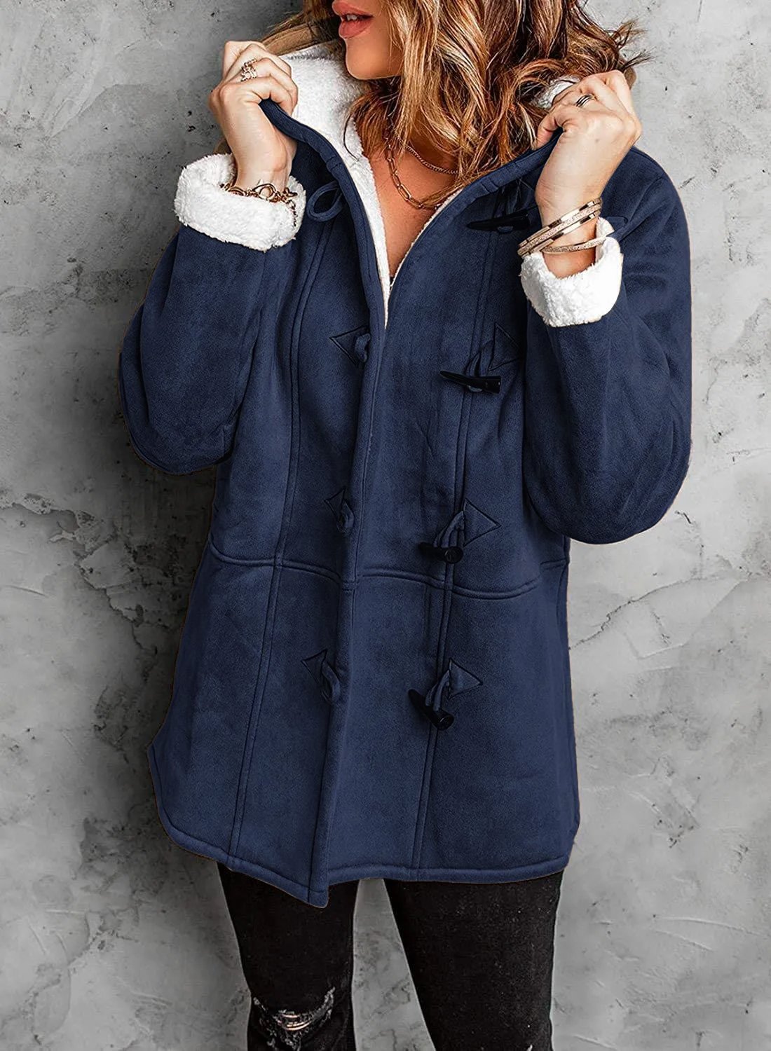 Veste à capuche confortable et douce