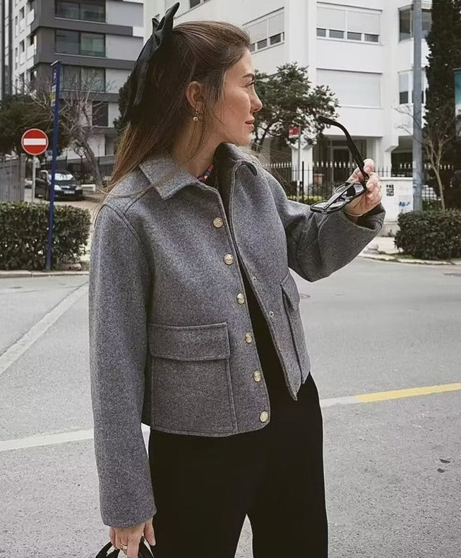 Jaxine - Veste croisée pour femme