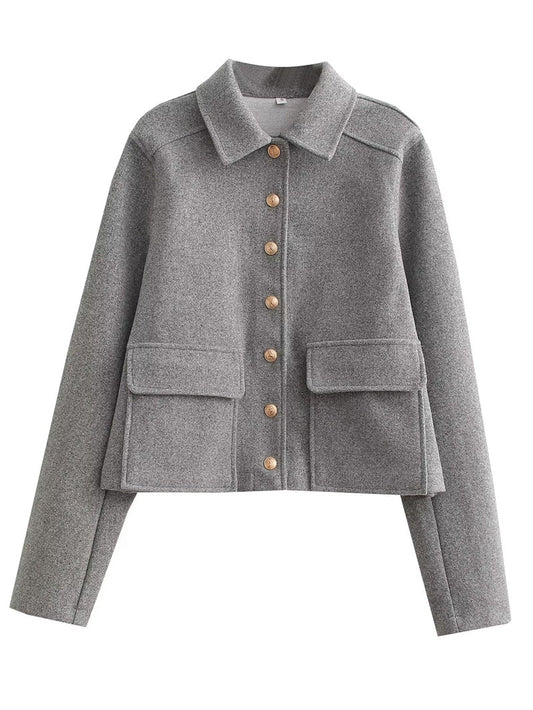 Jaxine - Veste croisée pour femme