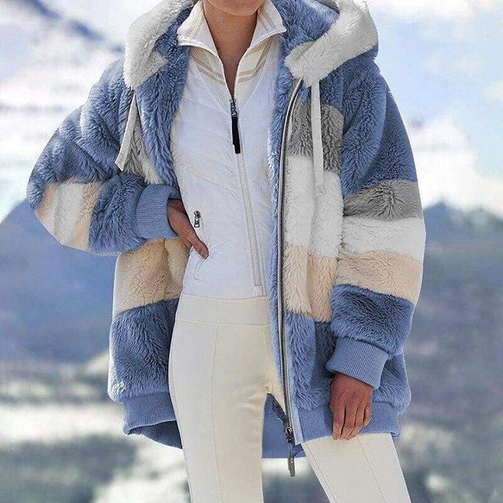Veste en laine de mouton pour femmes
