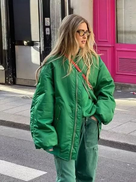 Pearl - veste bombardier chic et élégante