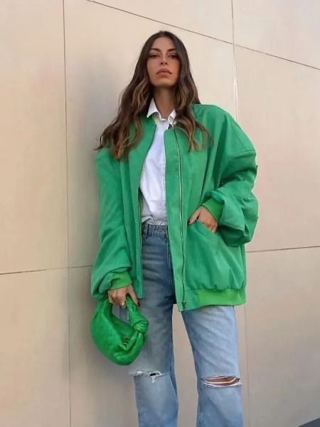 Pearl - veste bombardier chic et élégante