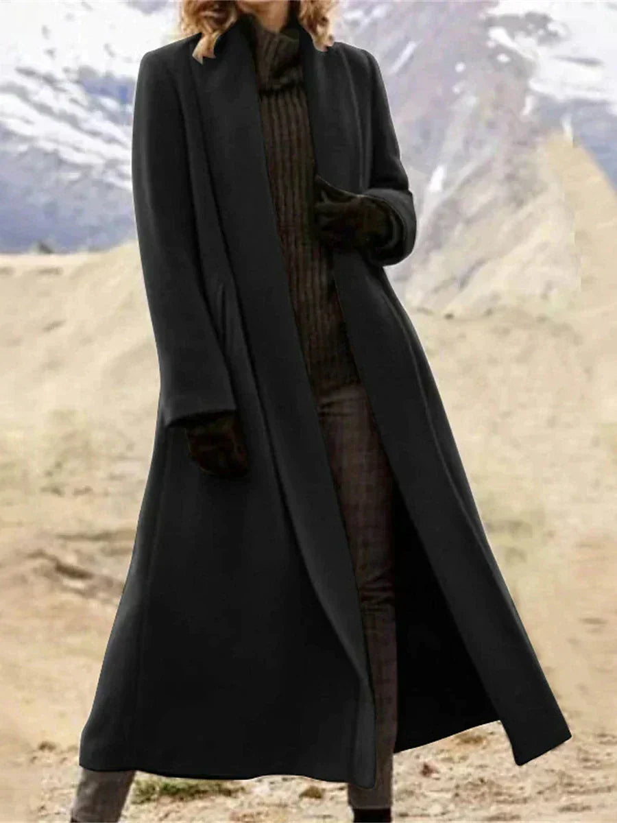 Merelyn - Dames Lange Trenchcoat
