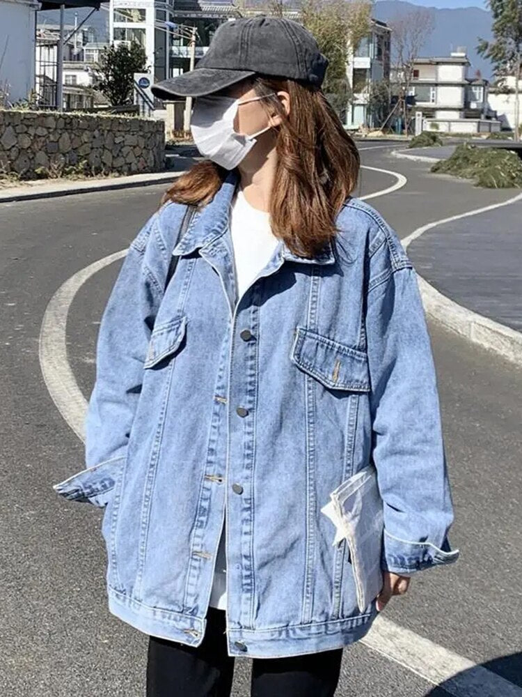 Liese - Veste en jean décontractée