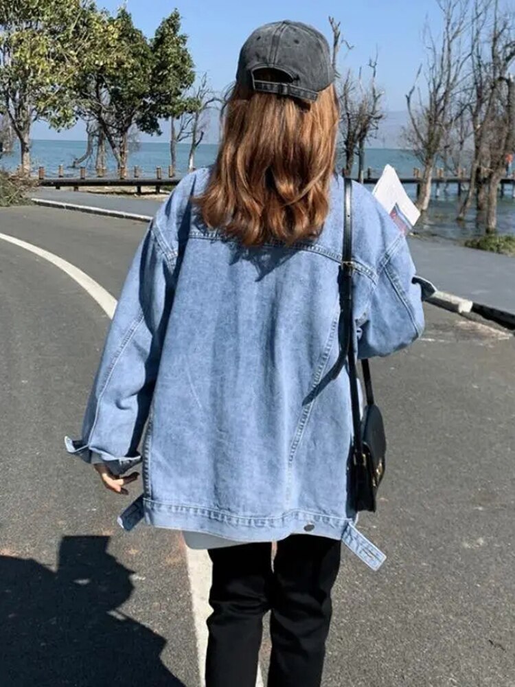 Liese - Veste en jean décontractée