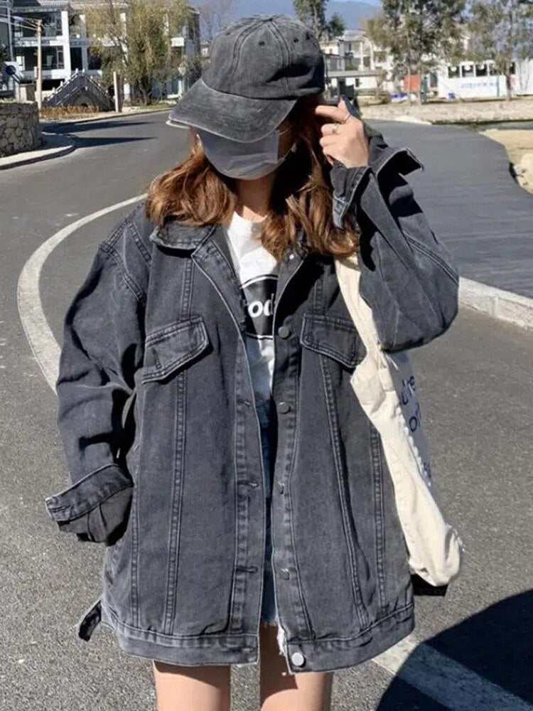 Liese - Veste en jean décontractée