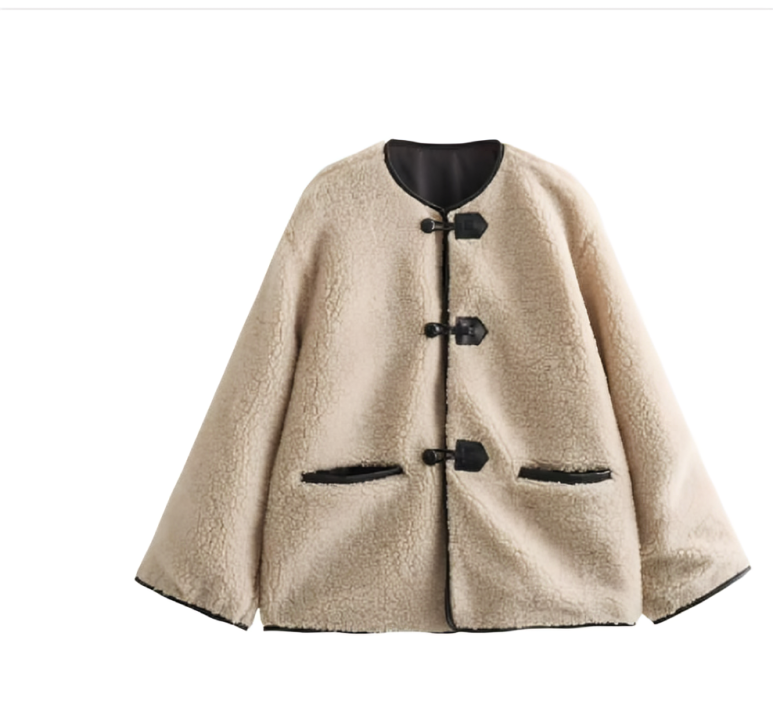 Anissa - Veste Toggle pour femme