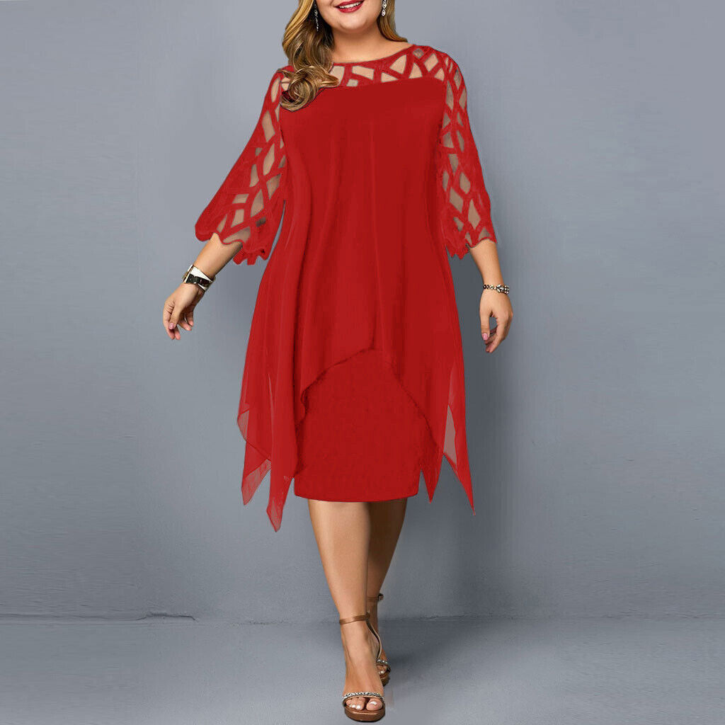 Robe de banquet brodée grande taille - Élégance et sophistication - Projet Paris - Détails raffinés