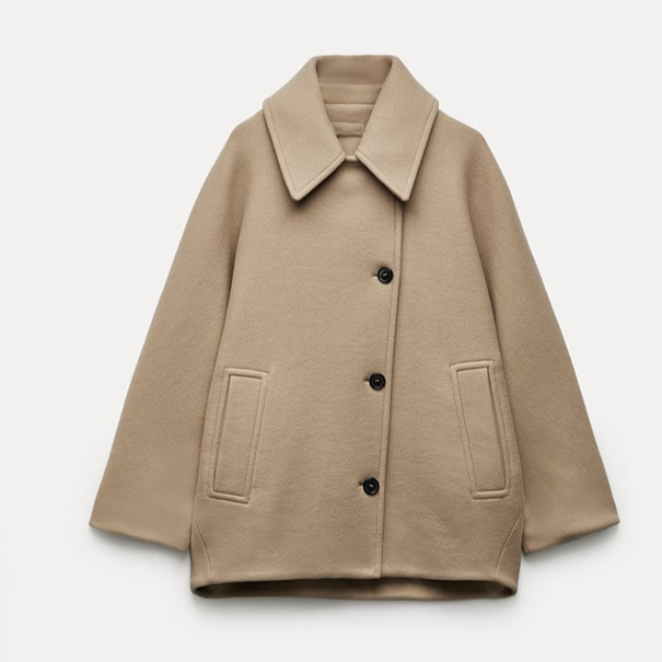 Lovie | Manteau en laine surdimensionné