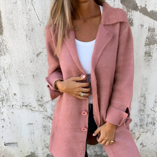 Elégant gilet pour femme avec col châle