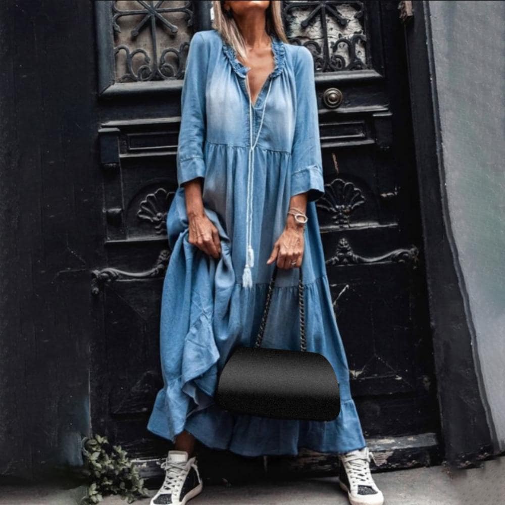 Robe en denim - Rockez votre style - Projet Paris - Moderne et tendance - Plusieurs couleurs
