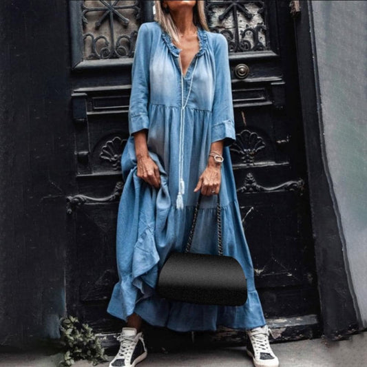 Robe en denim - Rockez votre style - Projet Paris - Moderne et tendance - Plusieurs couleurs