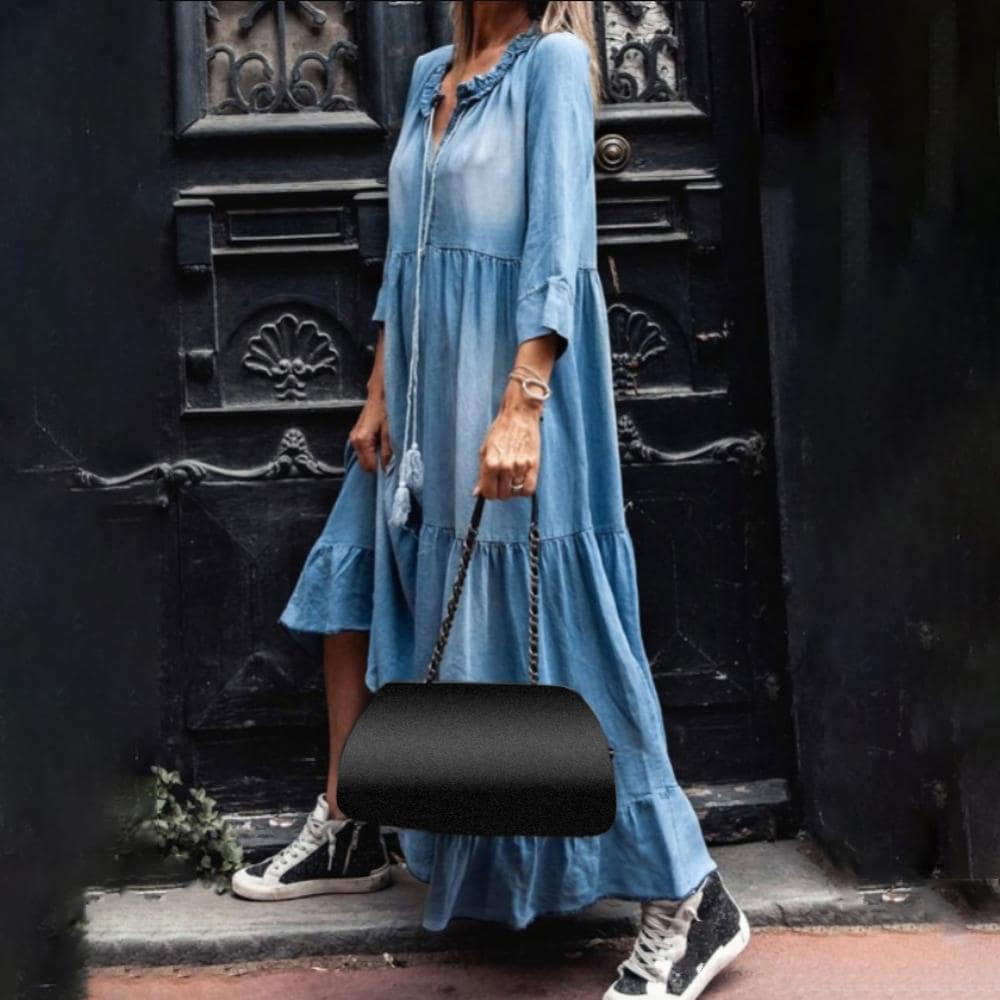 Robe en denim - Rockez votre style - Projet Paris - Moderne et tendance - Plusieurs couleurs
