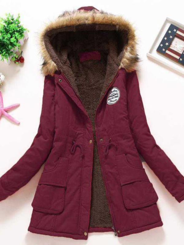 Veste chaude moderne Classic Chic pour femmes